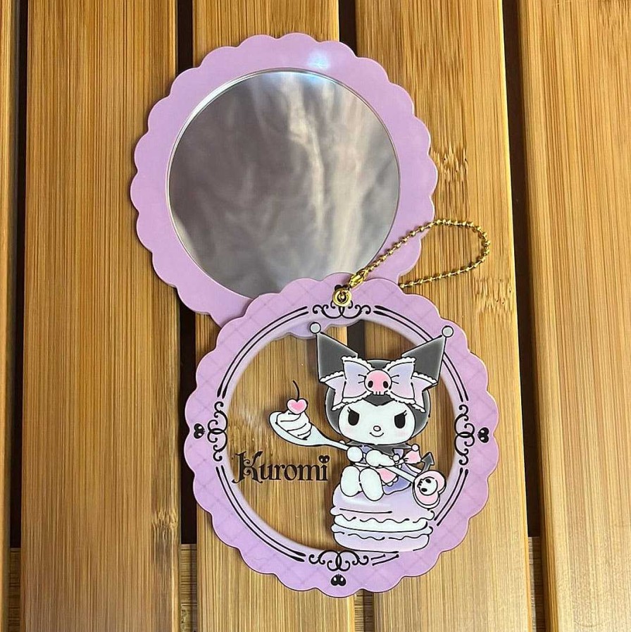 Styles Enesco Keychains & Lanyards | Kuromi Cafe Mirror Charm Keychain