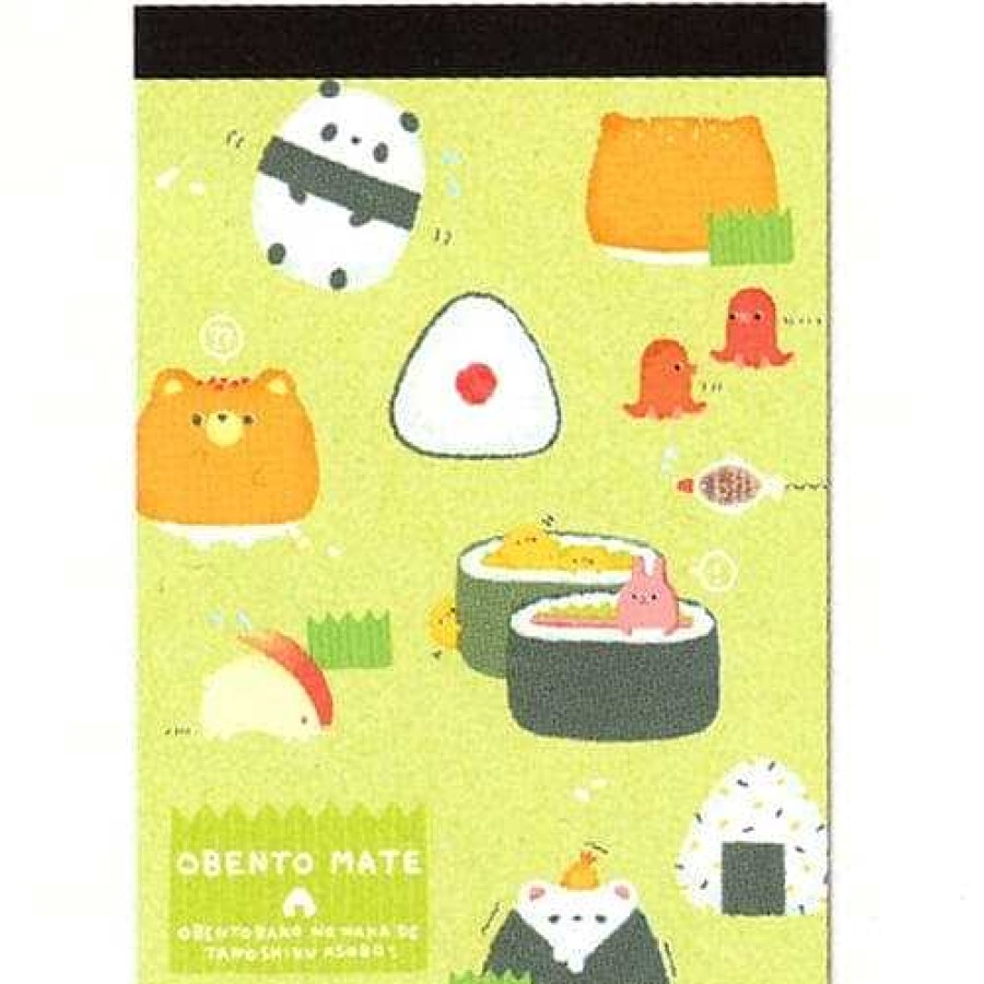 Stationery Kawaii Import Memos | Q-Lia Obento Mate Small Memo