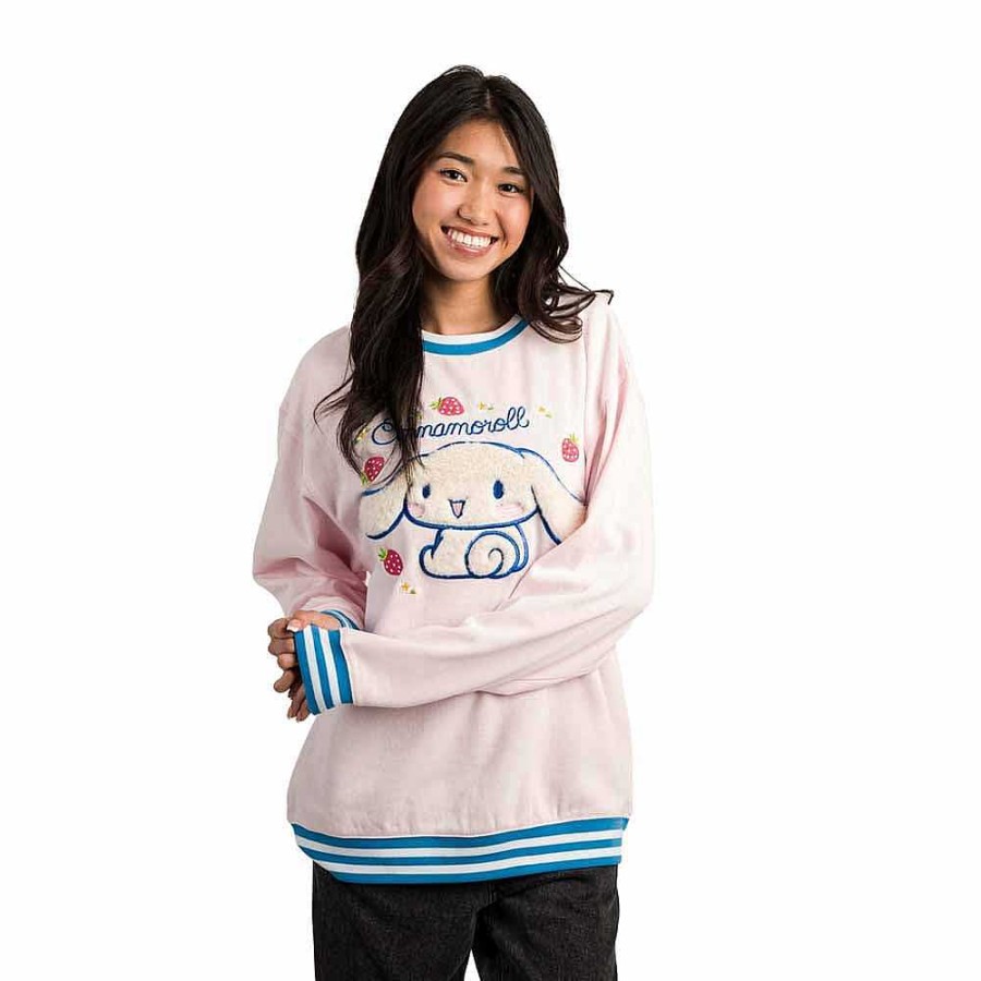 Styles BioWorld Sanrio Apparel | Cinnamoroll Plush Sweatshirt