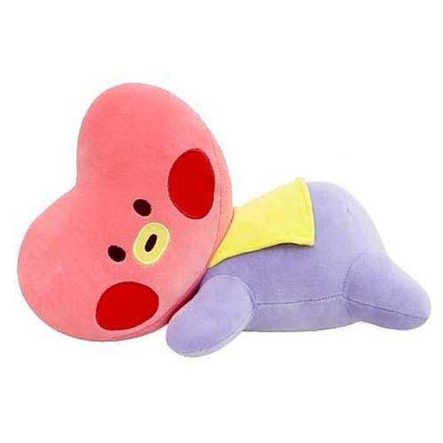 K-Pop BeeCrazee | Bt21 Minini Lying Down 12" Mochi Plush Cushions