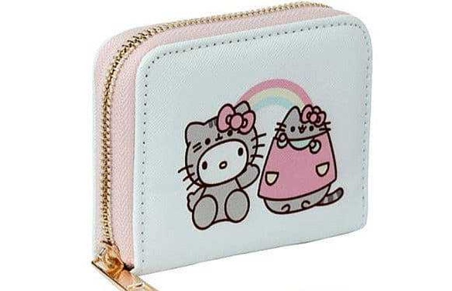 Styles Puckator Ltd Coin Purses | Hello Kitty X Pusheen Zip Around Small Wallet Purse