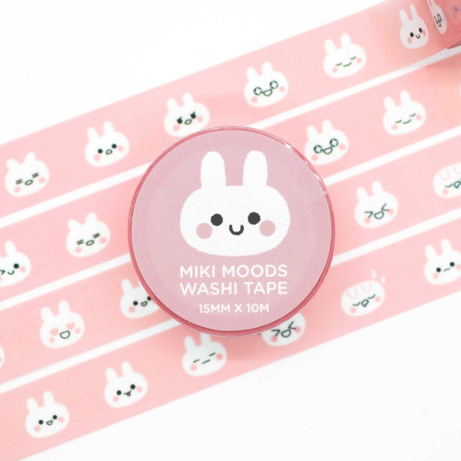 Stationery Robot Dance Battle Washi & Deco Tape | Miki Moods Washi Tape