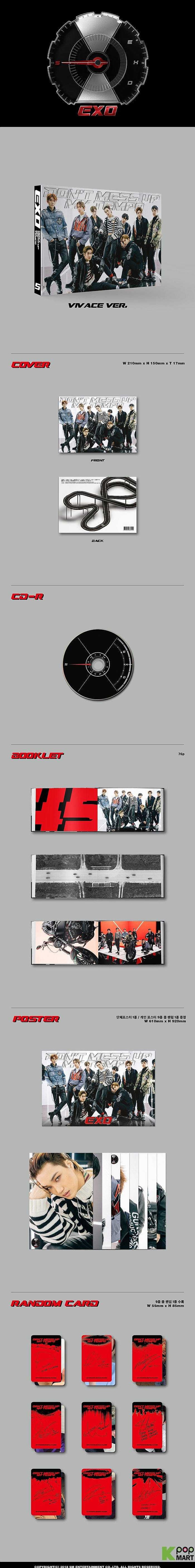 K-Pop Korea Pop Store | Exo - Vol.5 [Don'T Mess Up My Tempo]