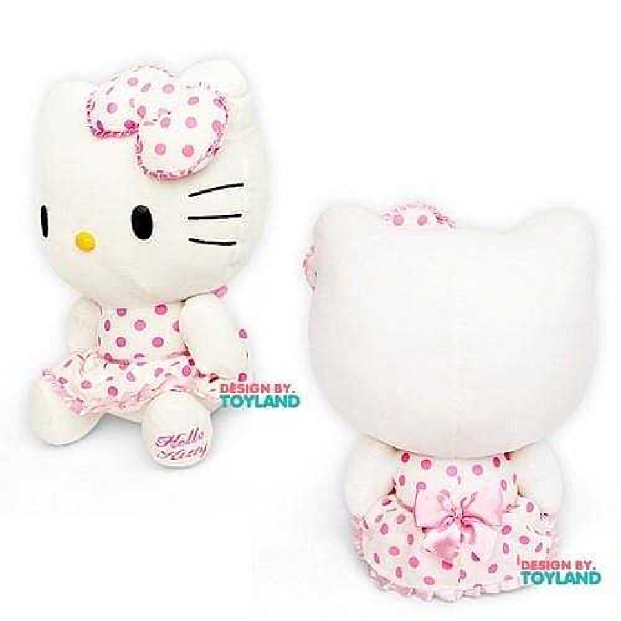 Plush BeeCrazee | Hello Kitty Pink Dot Dress 10" Plush