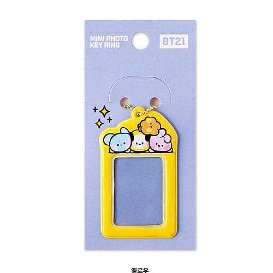 K-Pop BeeCrazee | Bt21 Minini Photo Card Holder Key Ring