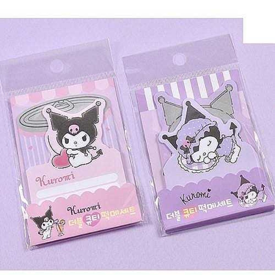 Stationery BeeCrazee Sticky Notes | Sanrio Friends Double Cutie Designs Sticky Notes