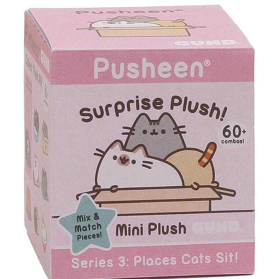 Plush Spin Master | Where Cats Sit Pusheen 3" Plush Surprise Box S3