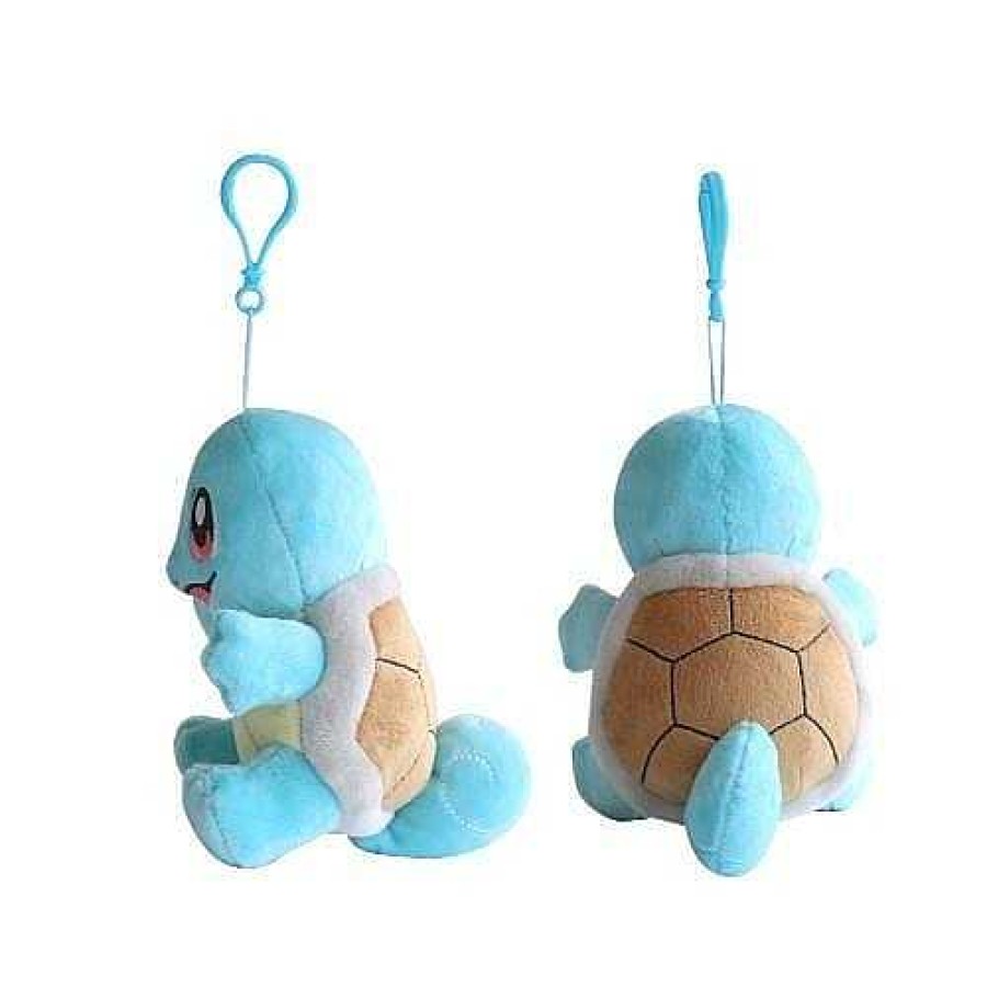 Styles BeeCrazee Bag Charms | Squirtle Pokemon 5" Mascot Plush With Clip