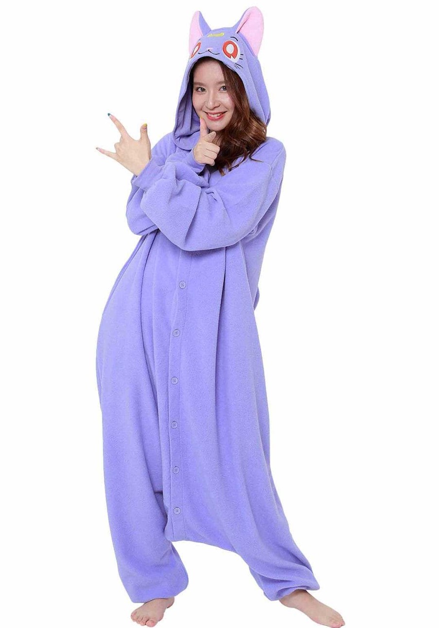 Styles Clever Idiots | Sazac Sailor Moon Luna Kigurumi (Adult Size)