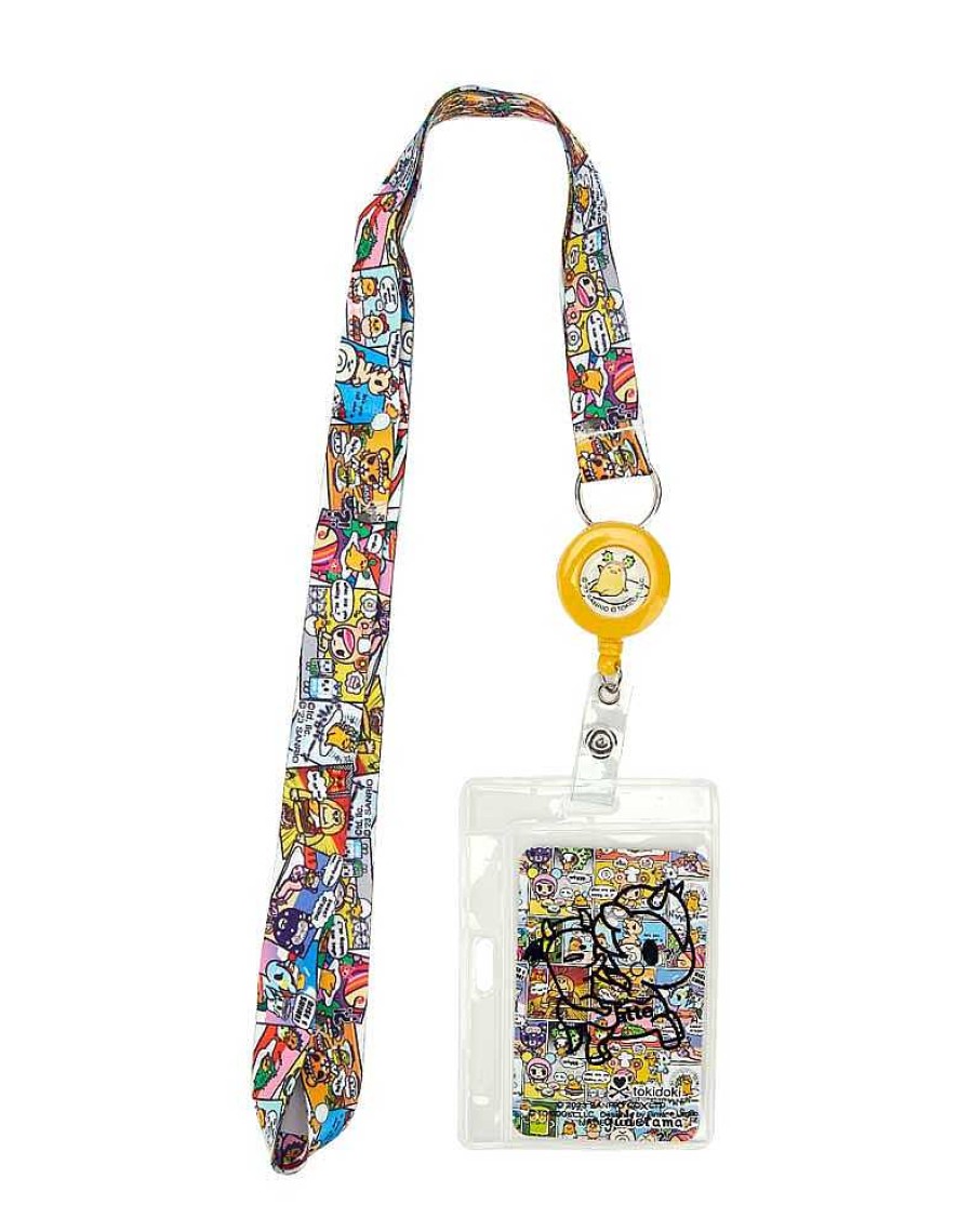 Surprise Box Weactive | Tokidoki X Gudetama Kawaii Comics Lanyard With Retractable Badge Leash