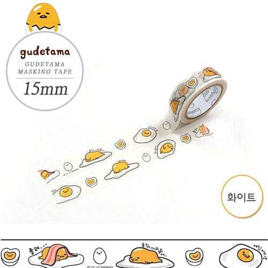 Stationery BeeCrazee Washi & Deco Tape | Gudetama Washi Tapes