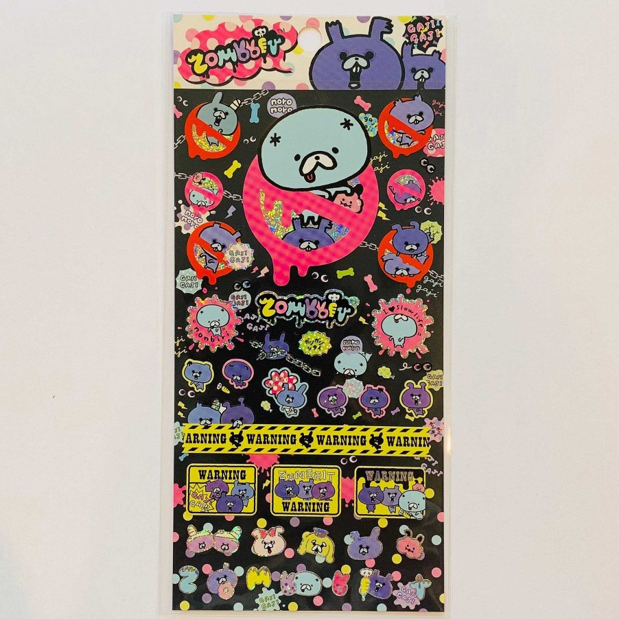 Stationery Kawaii Import San-X Stickers & Washi | San-X Zombbit Stickers