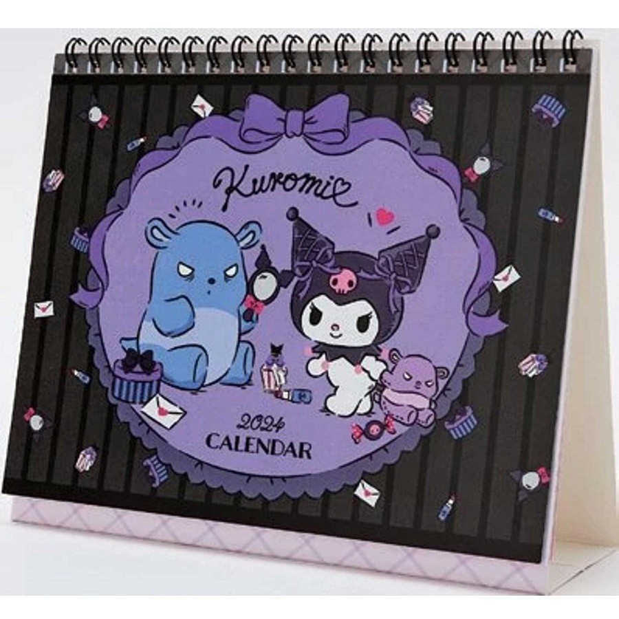 Homegoods Enesco | Kuromi 2024 Desk Calendar