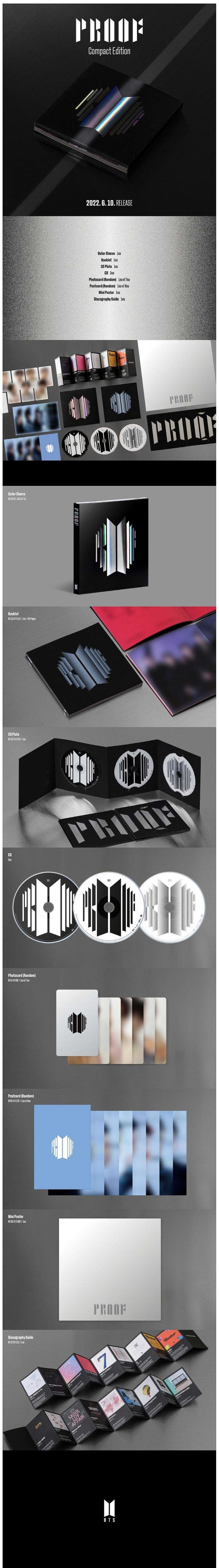 K-Pop Korea Pop Store | Bts- Proof (Compact Edition)