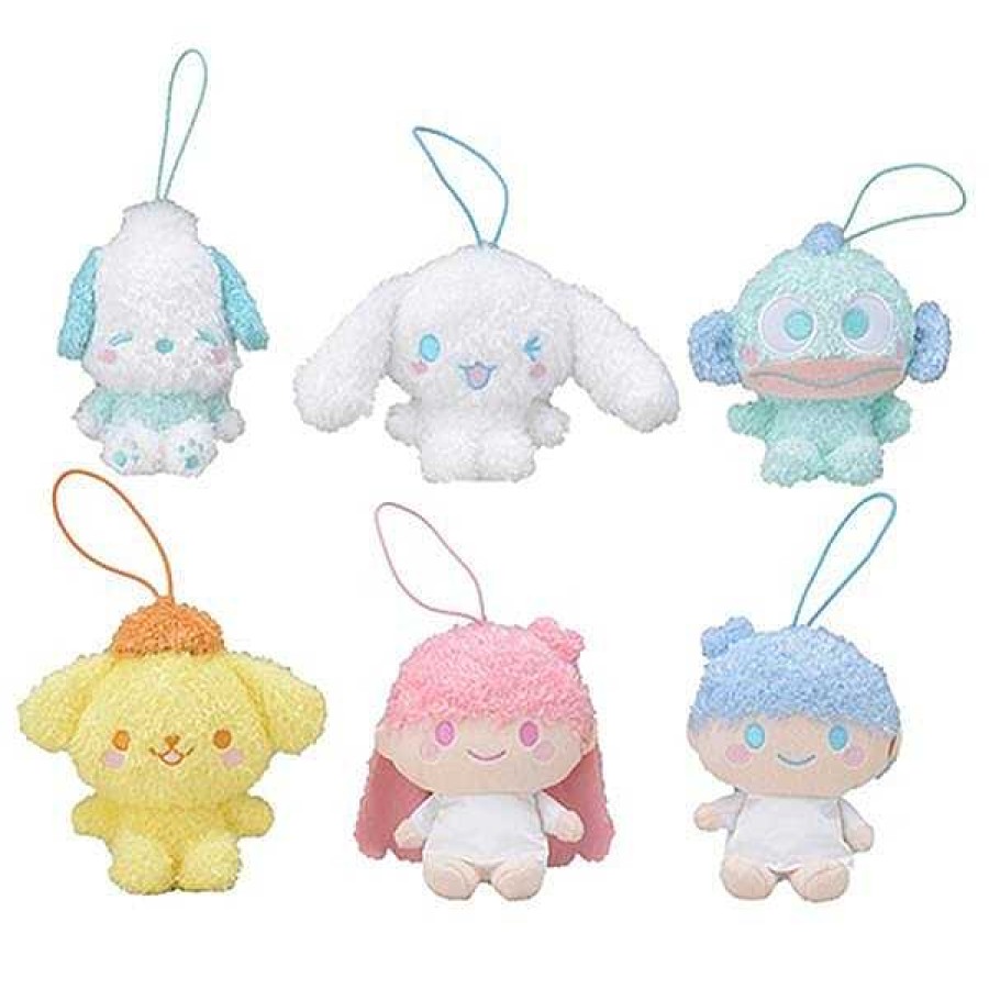 Styles BeeCrazee Bag Charms | Sanrio Characters Cotton Candy Friends 4" Plush Bag Charm