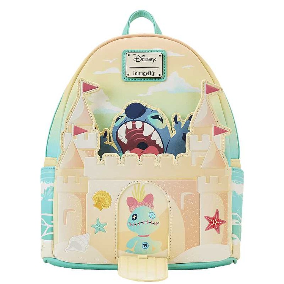 Styles Loungefly | Loungefly Stitch Sandcastle Beach Surprise Mini Backpack