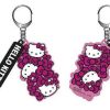 Styles Weactive Keychains & Lanyards | Hello Kitty Pink Ribbons Pvc Keychain