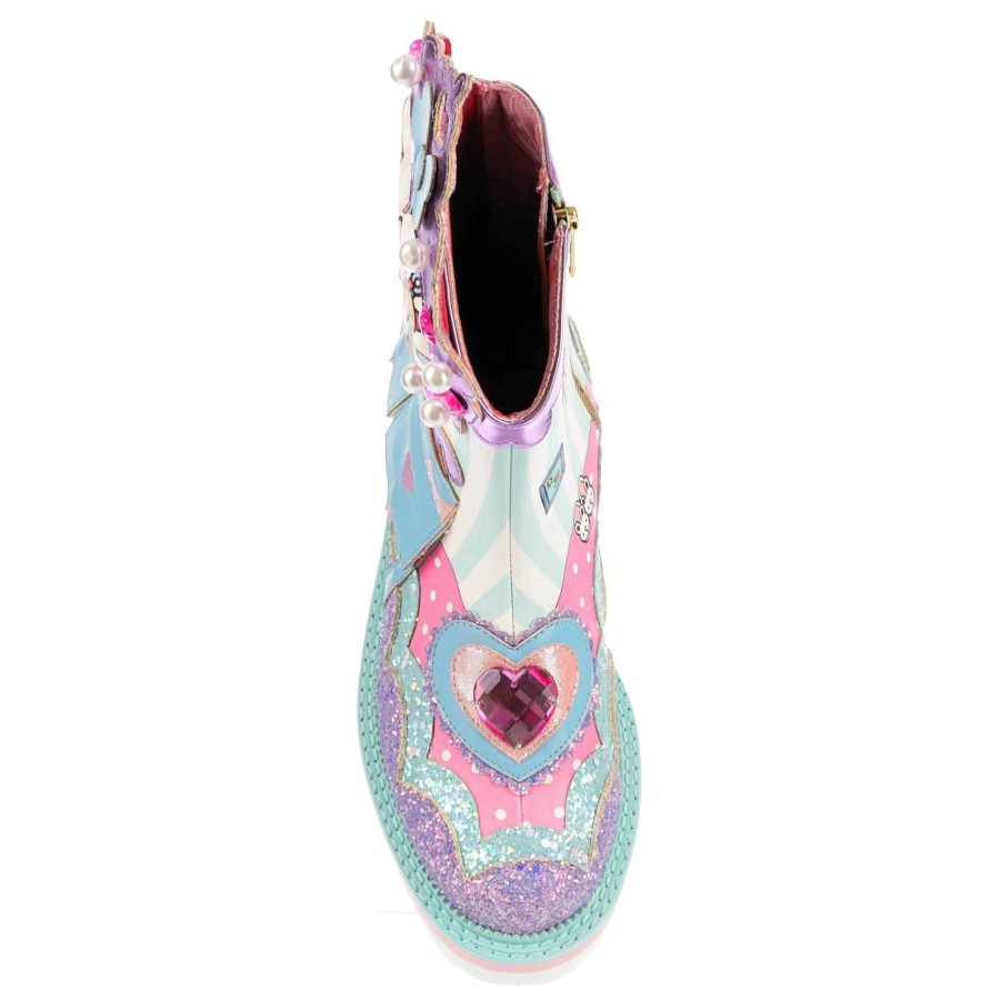 Styles Irregular Choice Irregular Choice | Hello Kitty & My Melody Just Be You! Boots