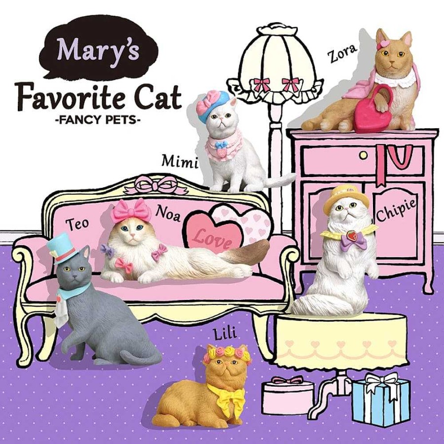 Surprise Box Dreams USA | Mary'S Favorite Cats 3" Figure Fancy Pets Surprise Box