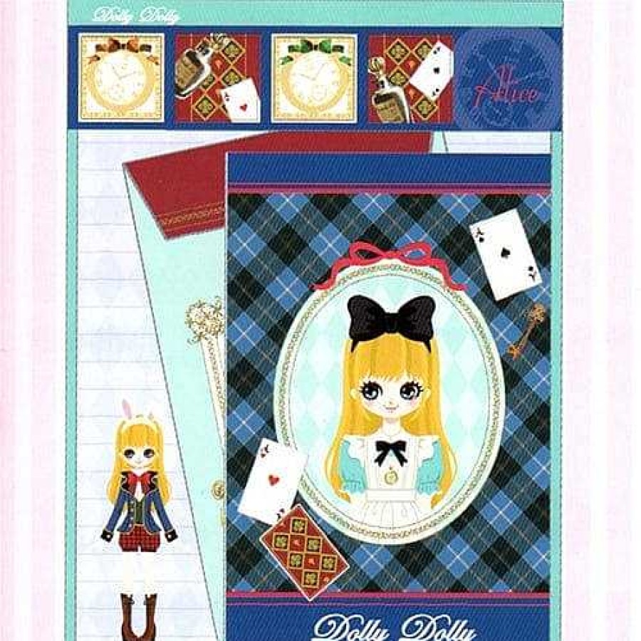 Stationery Kawaii Import Letter Sets | Q-Lia Dolly Dolly Letter Set: Alice