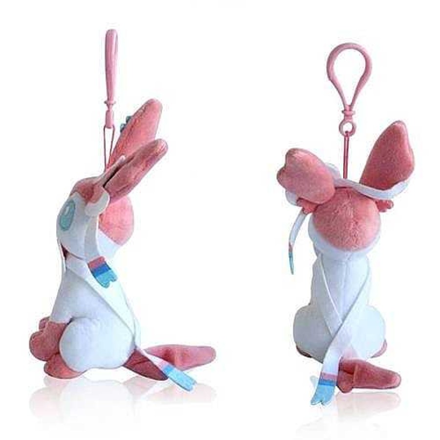 Plush BeeCrazee | Pokemon Plush Clip - Sylveon 5 Inch