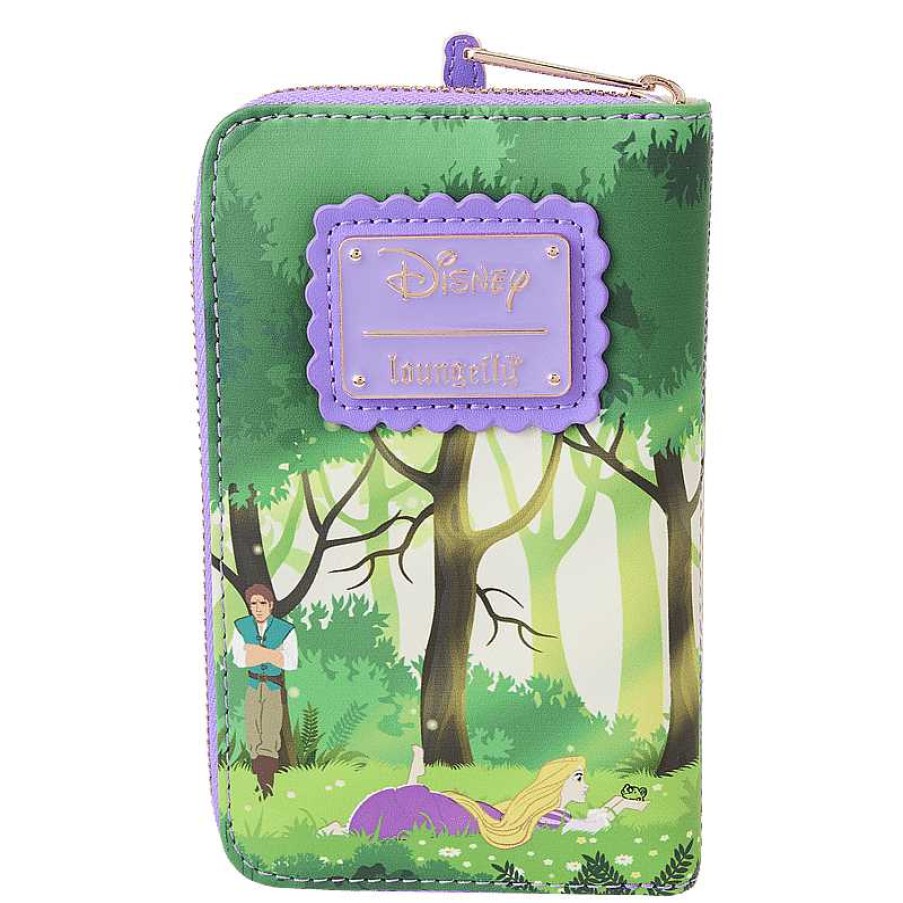 Styles Loungefly | Loungefly Tangled Rapunzel Swinging From The Tower Zip Around Wallet