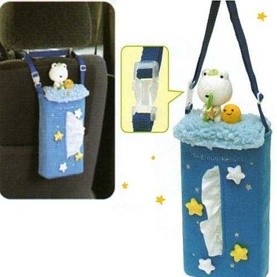 Homegoods Kawaii Import | San-X Kerori Frog Tissue Box Holder With Fastener