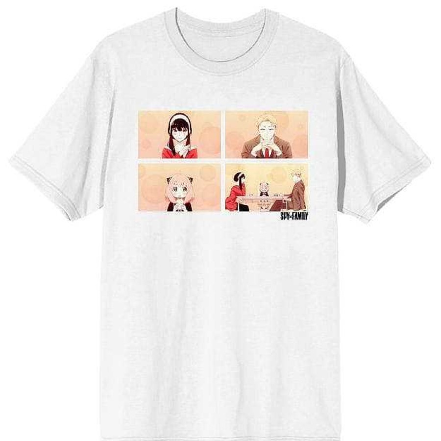 Styles BioWorld Anime & Game Apparel | Spy X Family Screenshots Unisex Adult White Tee