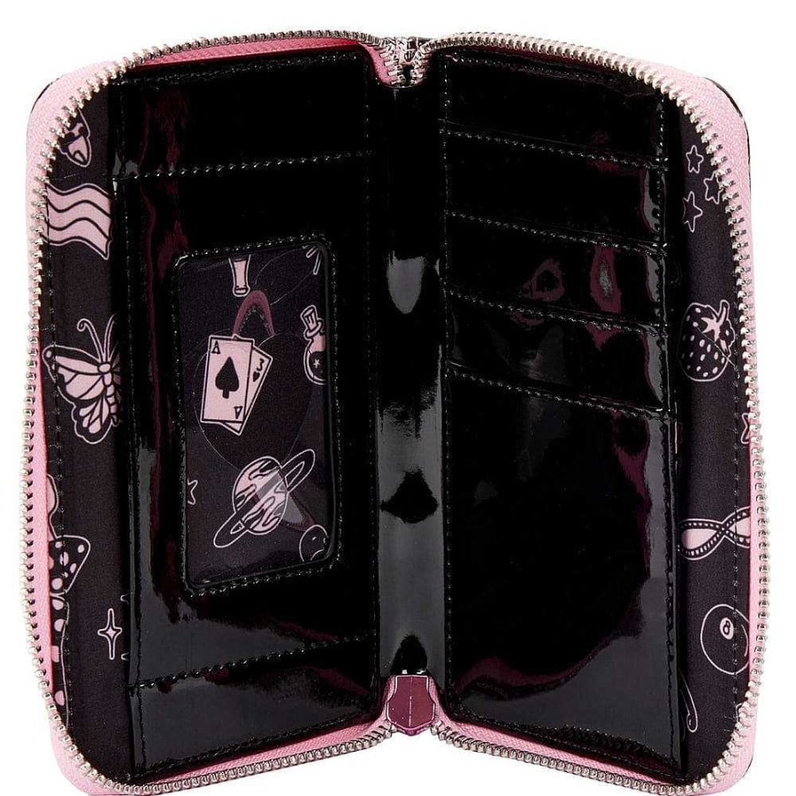 Styles Loungefly | Loungefly Valfr Bad Bettie Tattoo Zip Around Wallet