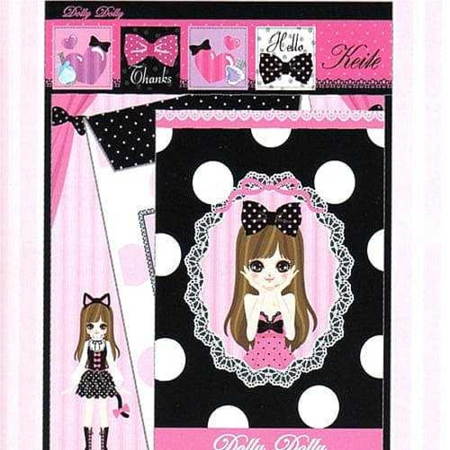 Stationery Kawaii Import Letter Sets | Q-Lia Dolly Dolly Letter Set: Kate