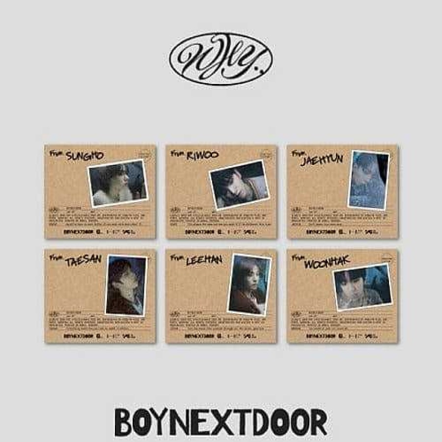 K-Pop Korea Pop Store | Boynextdoor - 1St Ep 'Why..' (Letter Ver.)