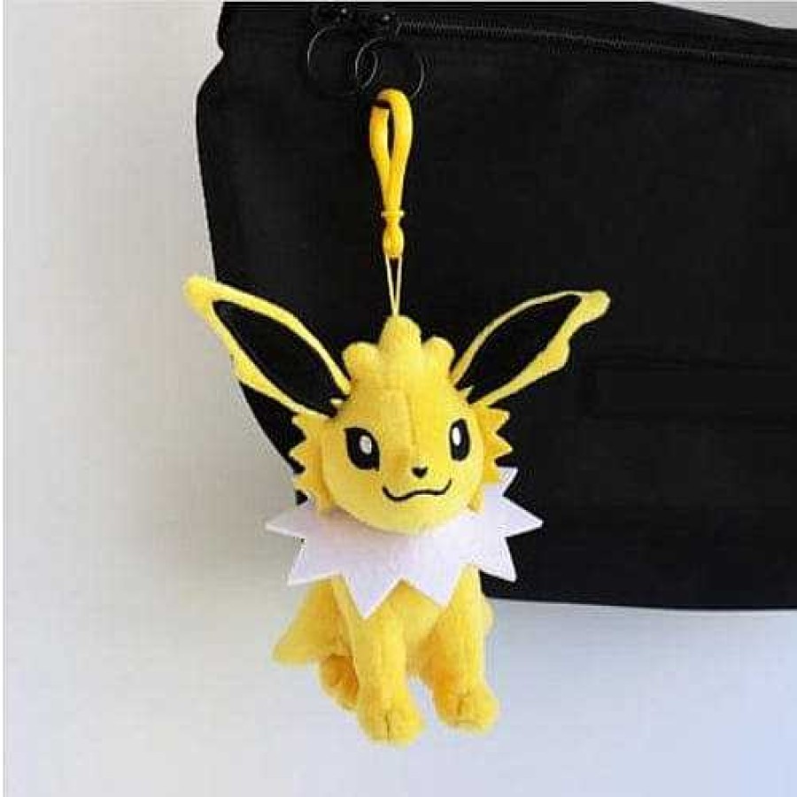 Plush BeeCrazee | Jolteon Pokemon 5" Mascot Plush With Clip