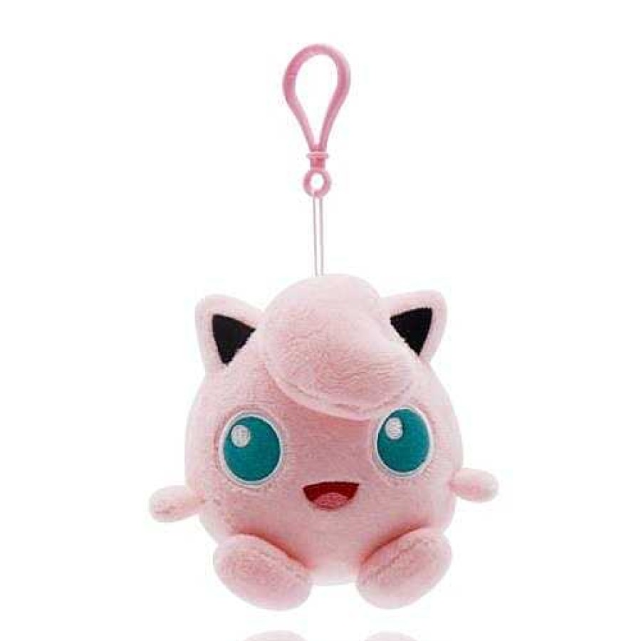 Styles BeeCrazee Bag Charms | Pokemon Plush Clip- Jigglypuff 5 Inch