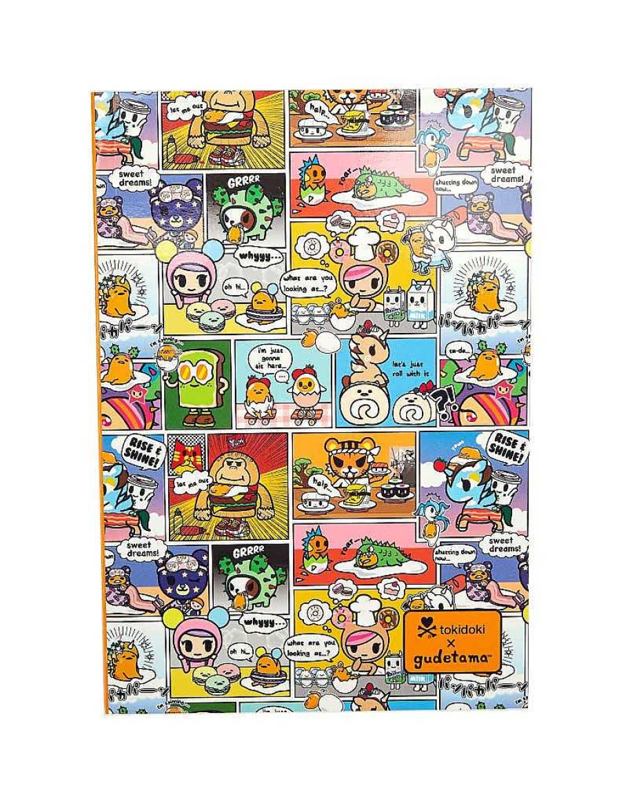 Stationery Weactive Lined Notebooks | Tokidoki X Gudetama Kawaii Comics Notebook