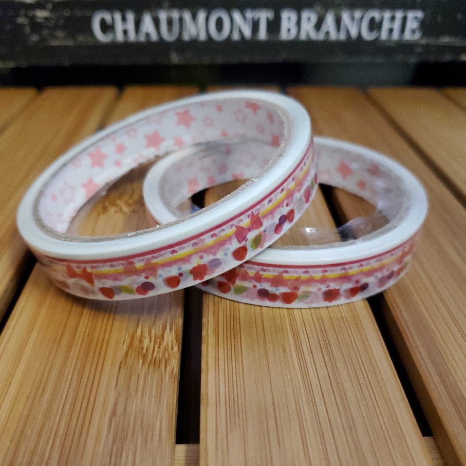 Stationery Kawaii Import Washi & Deco Tape | My Half Cakes Decorated Tape