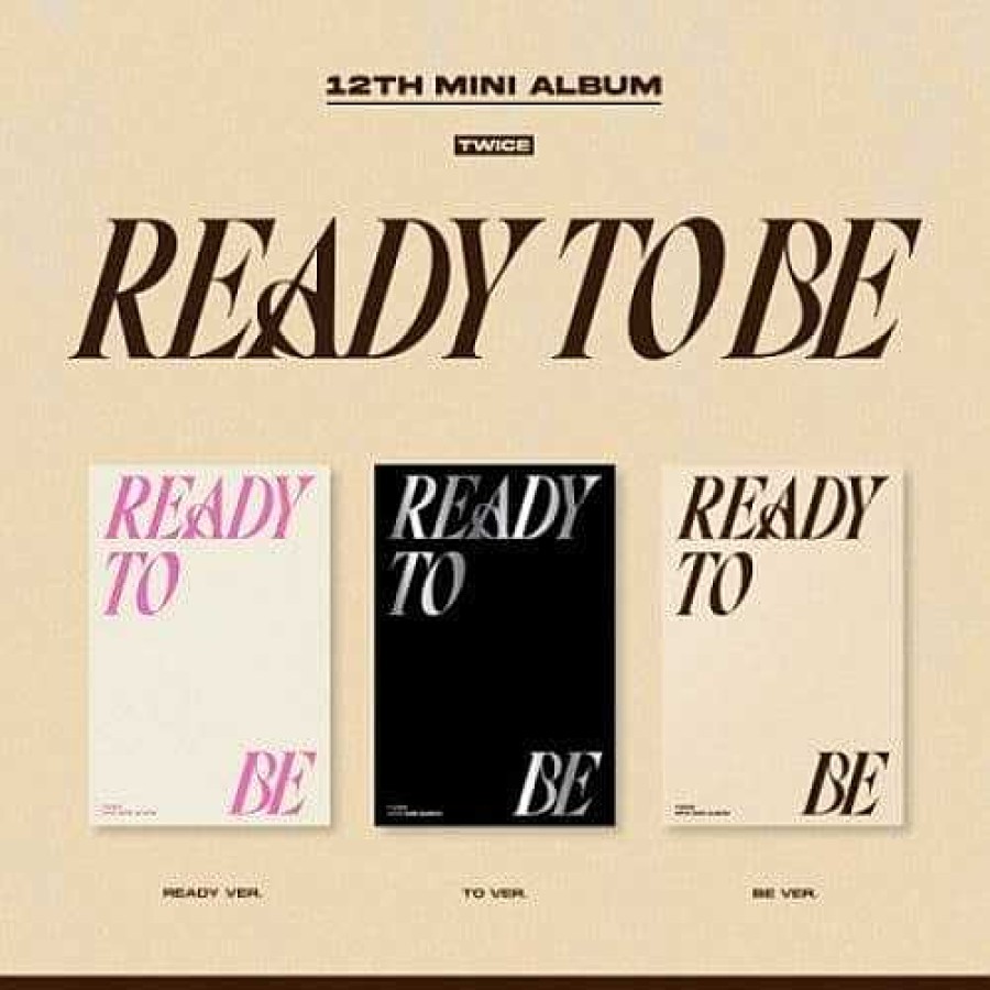 K-Pop Korea Pop Store | Twice - Ready To Be (12Th Mini Album) With Pre-Order Photocard Set & Poster