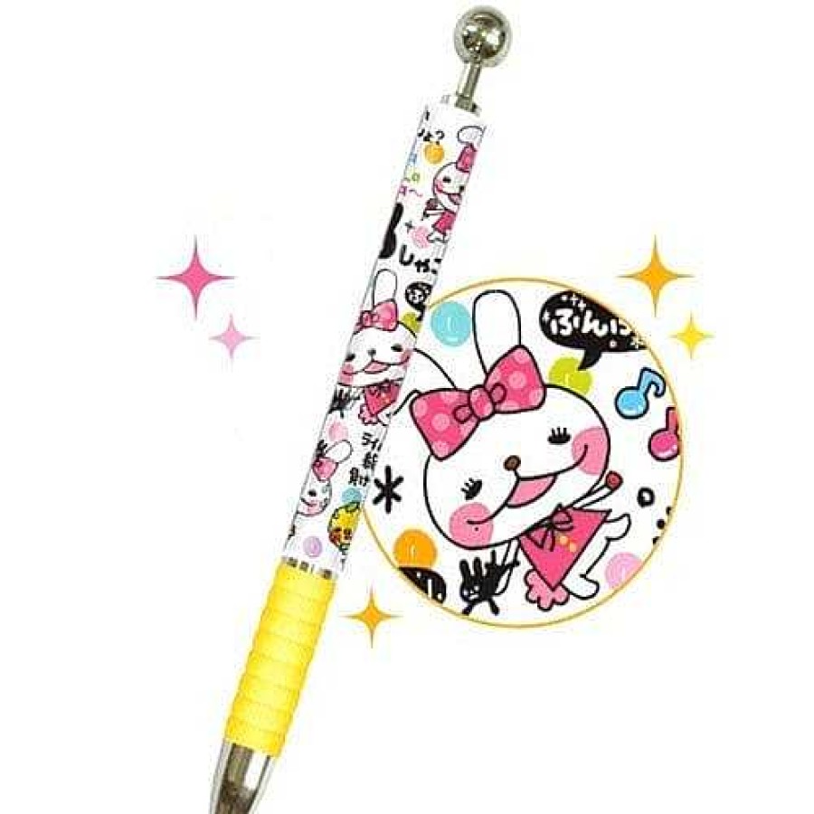 Stationery Kawaii Import Pencils | Q-Lia Love Bunny Ushiyako Mechanical Pencil