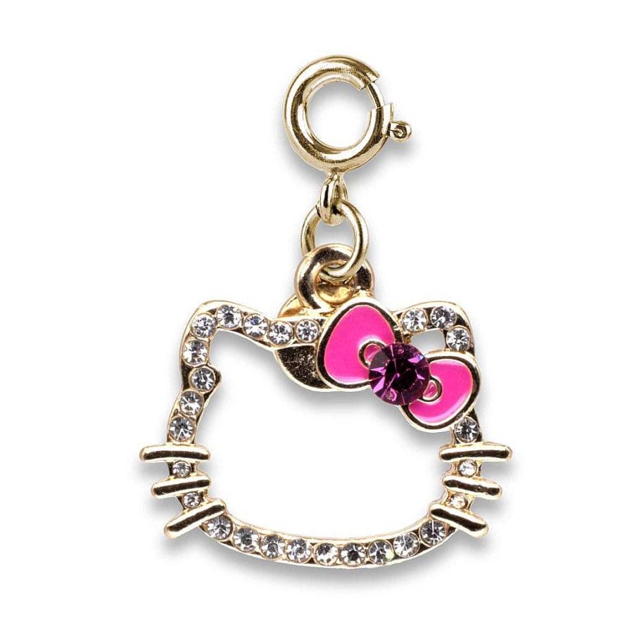 Styles Charm It Charm It! | Gold Hello Kitty Silhouette Charm