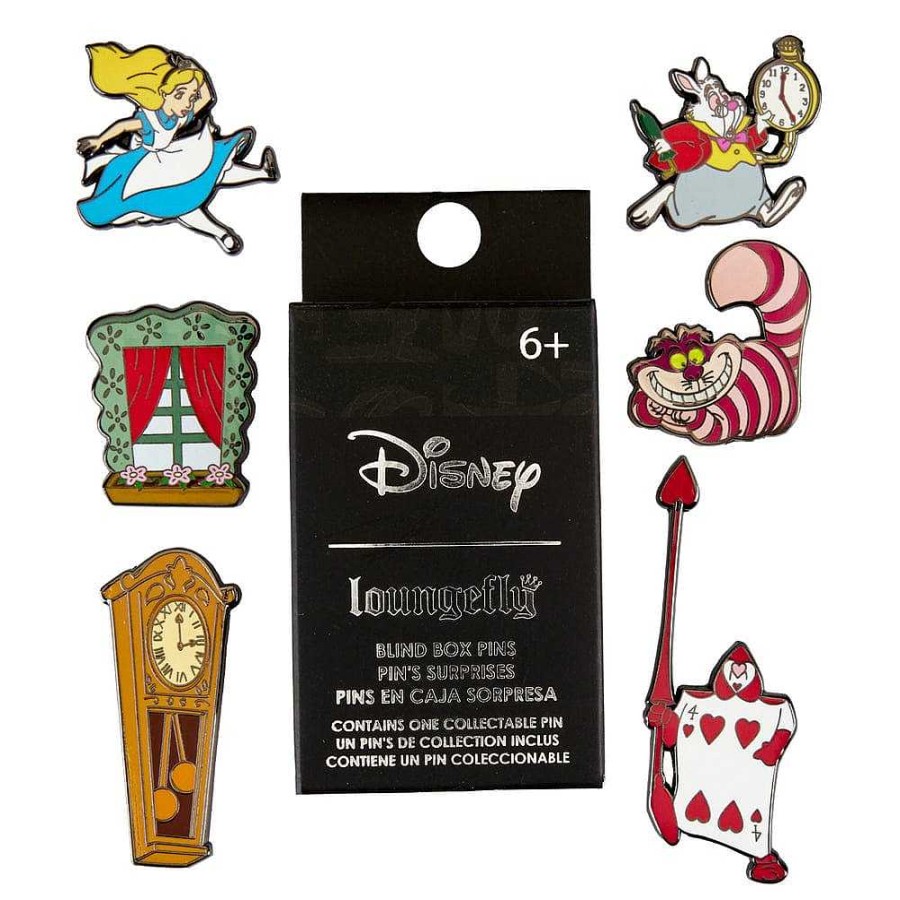 Styles Loungefly | Loungefly Disney Alice In Wonderland Pins Surprise Box