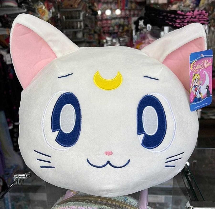 Plush Clever Idiots | Sailor Moon Luna & Artemis Cat Mochi Plush Pillows