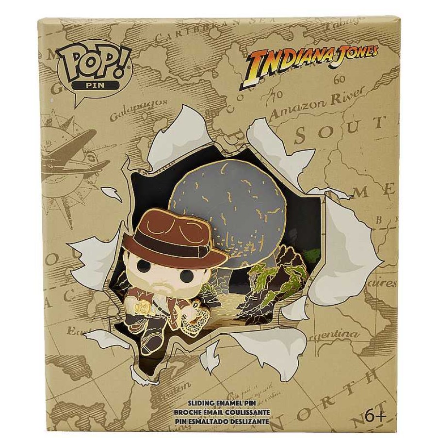 Styles Loungefly | Lf Pop! Indiana Jones Raiders Of The Lost Ark Sliding Pin