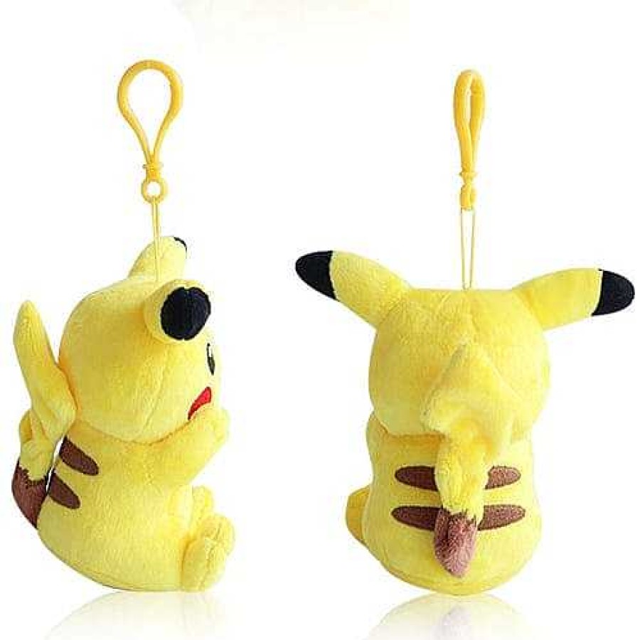 Styles BeeCrazee Bag Charms | Winking Pikachu 5" Pokemon Plush Clip