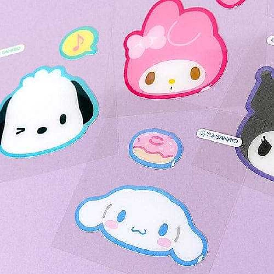 Stationery BeeCrazee Sanrio Stickers & Washi | Sanrio Friends Surprise Face Stickers