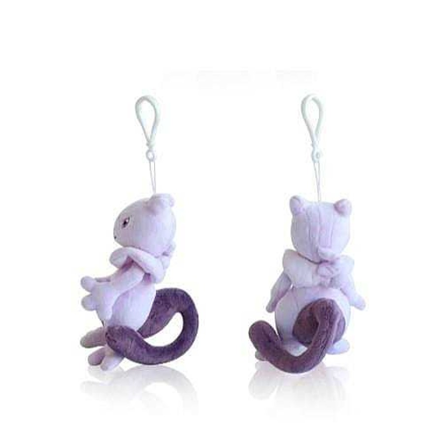 Styles BeeCrazee Bag Charms | Mewtwo 5" Pokemon Plush Clip