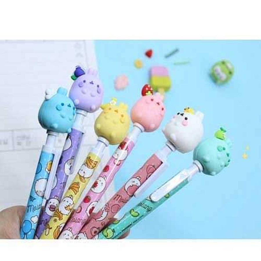 Stationery BeeCrazee Pencils | Molang Mascot Mechanical Pencil