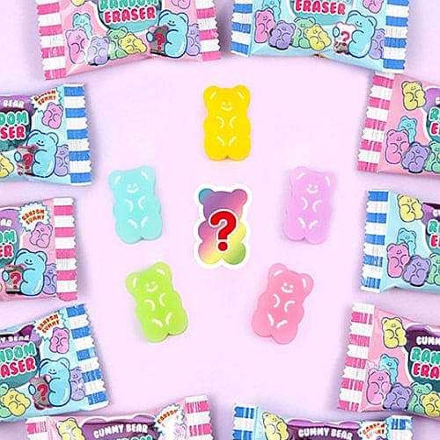 Stationery BeeCrazee Erasers | Gummy Bear Surprise Eraser