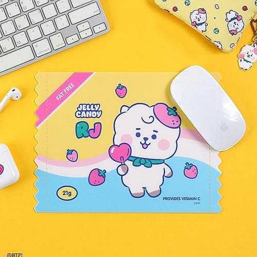 K-Pop BeeCrazee | Bt21 Baby Jelly Candy Mouse Pads