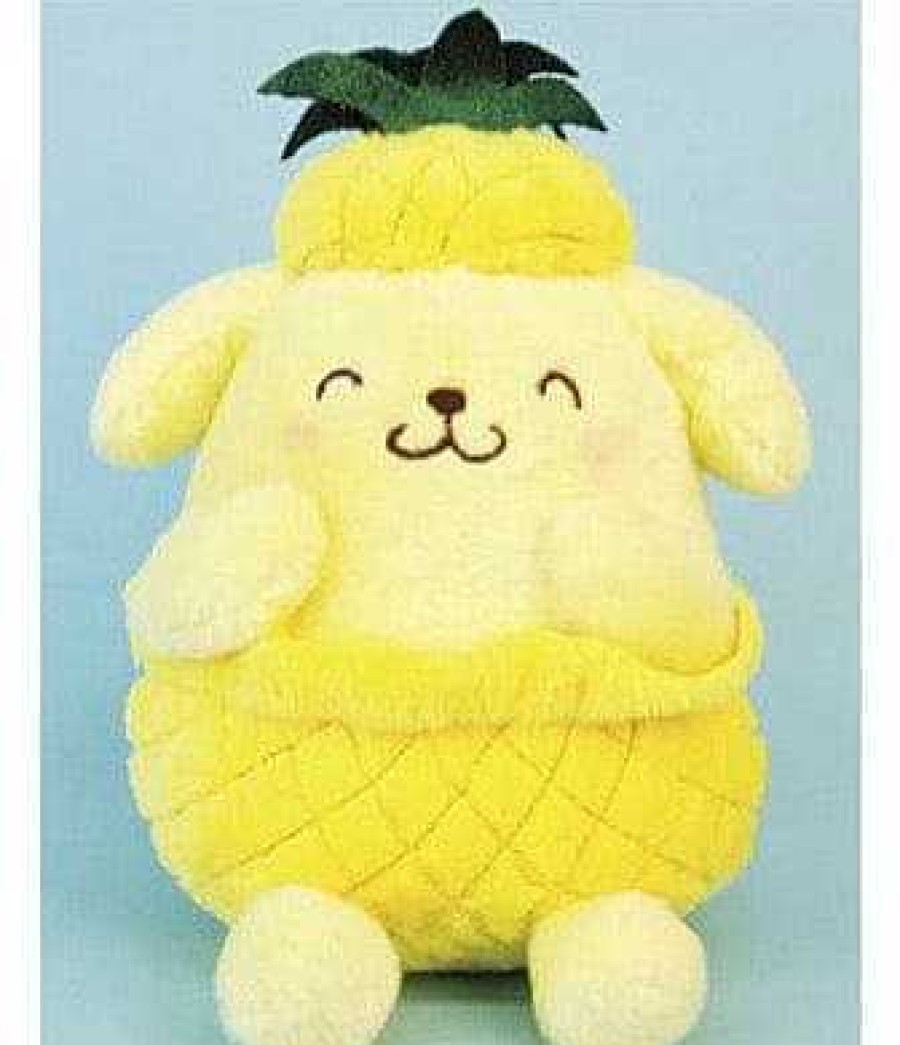 Plush Weactive | Sanrio Fruity Summer 6" Plushies: Hello Kitty, My Melody, Cinnamoroll, Pompompurin, Hangyodon