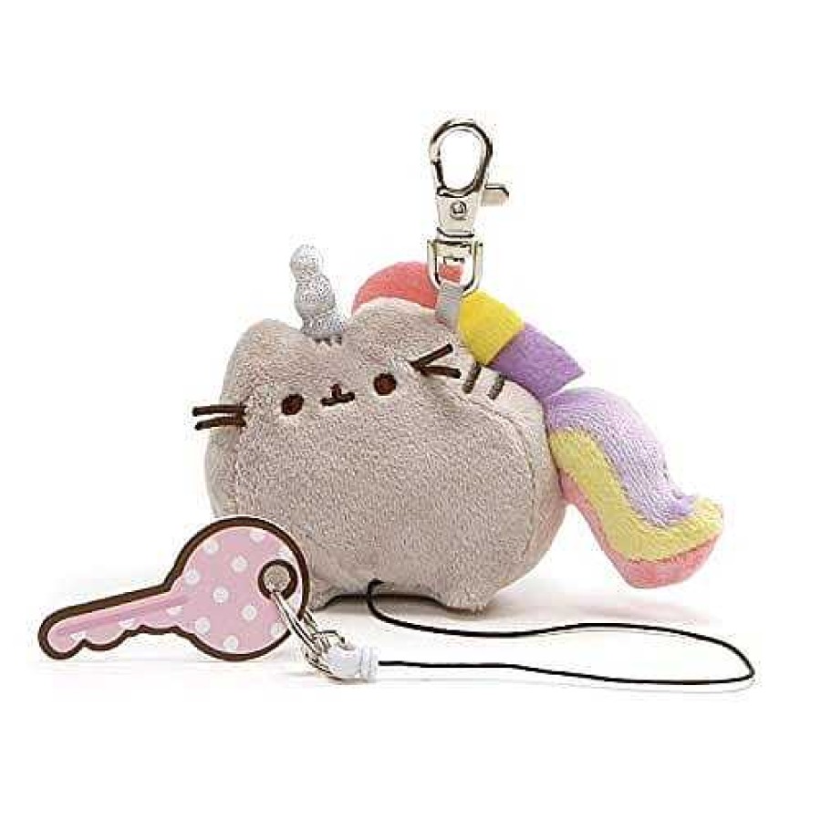 Plush Spin Master | Pusheenicorn Retractable Keychain