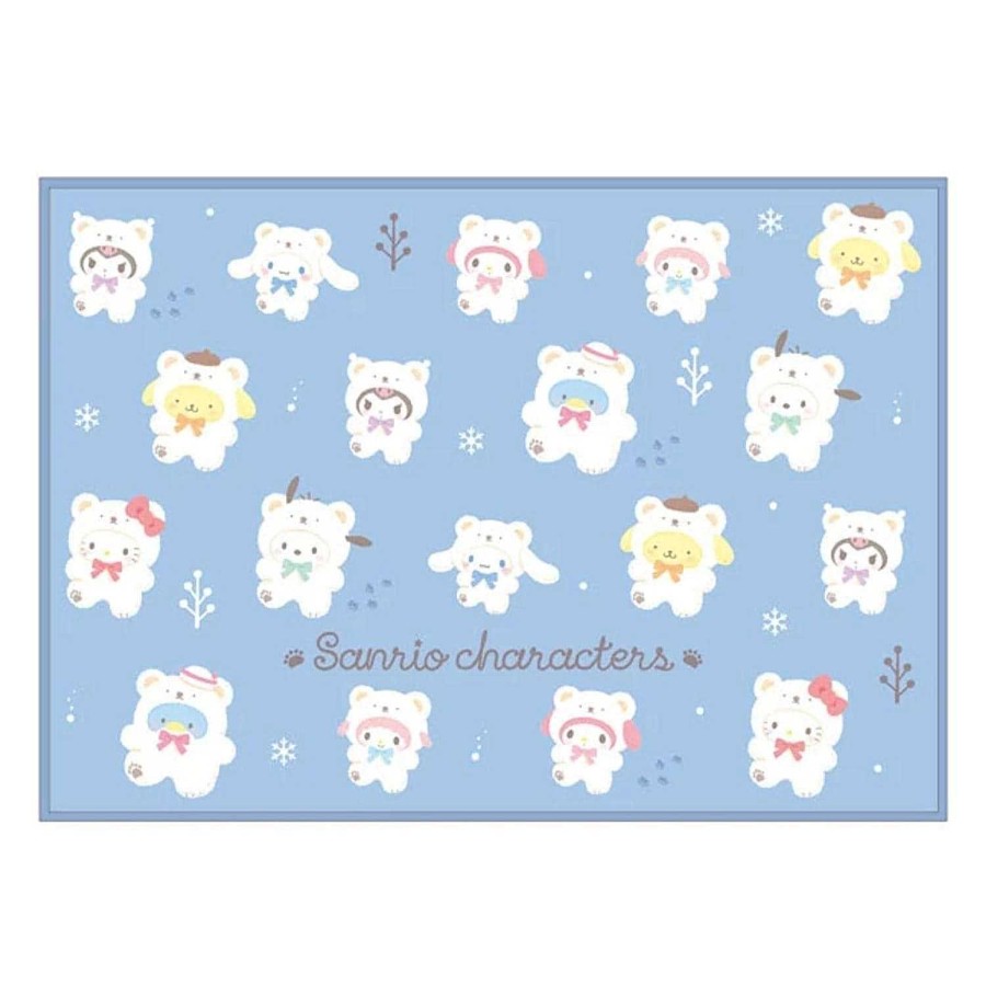 Homegoods Enesco | Sanrio Friends Polar Bears Small Lap Blanket